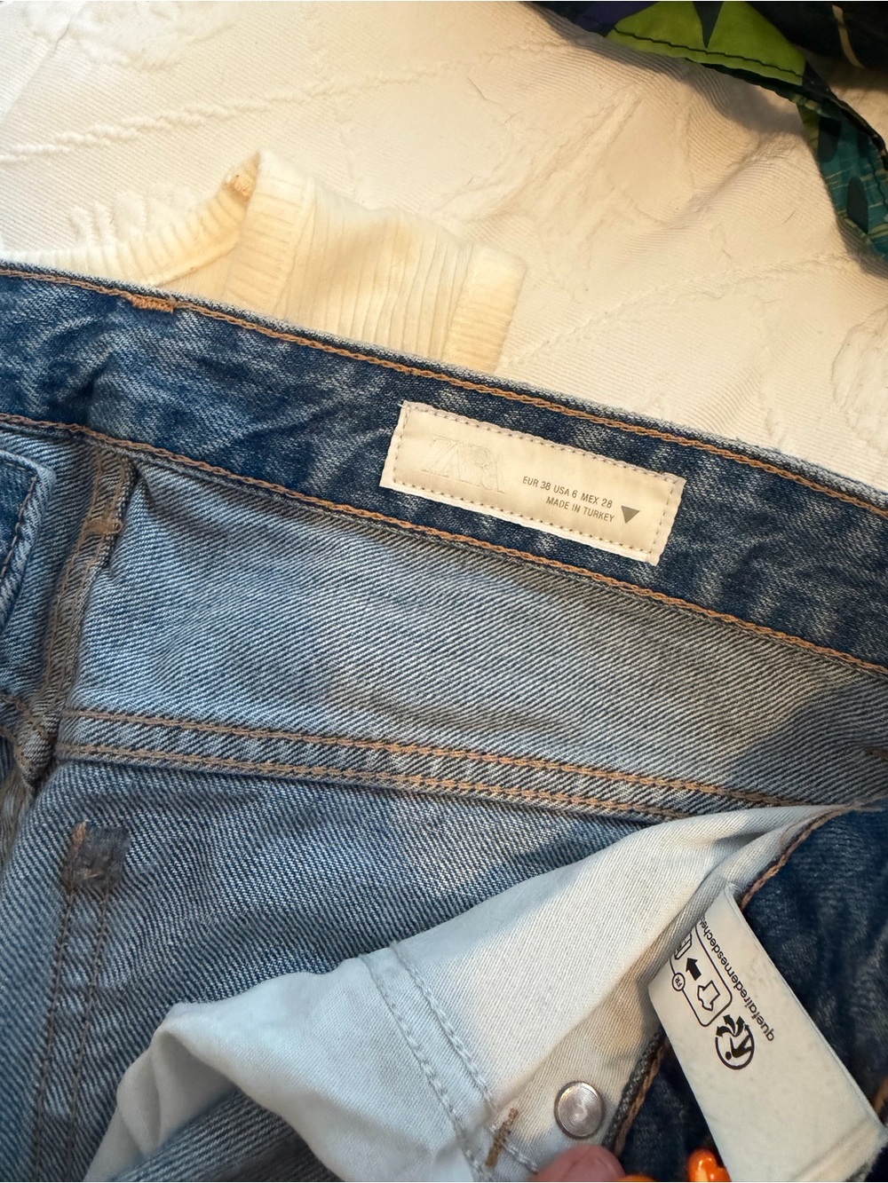 ZARA BAGGY JEANS - Picture 12 of 16